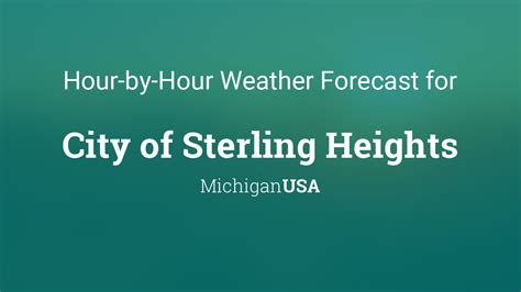 sterling heights accuweather|accuweather sterling heights mich hourly.